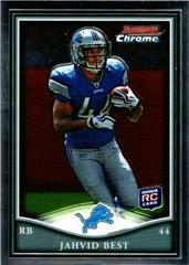 Jahvid Best #BCR7 Football Cards 2010 Bowman Chrome Rookie Preview Prices