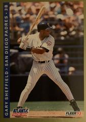 Gary Sheffield [1993 Fleer Atlantic] Baseball Cards 1993 Fleer Atlantic Prices