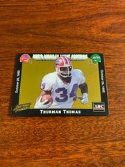 Thurman Thomas [Prototype] #MN4 Football Cards 1993 Action Packed Monday Night Football Prices