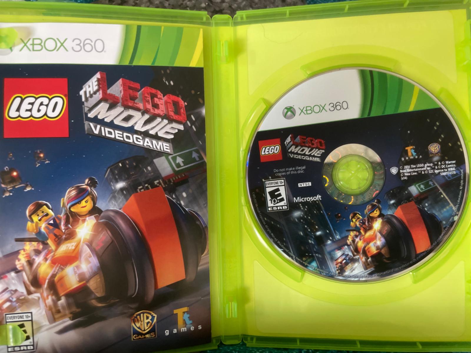LEGO Movie Videogame Item, Box, and Manual Xbox 360