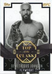 Demetrious Johnson [Black] Ufc Cards 2016 Topps UFC Top of the Class Prices