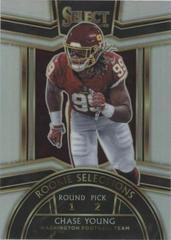 Chase Young Football Cards 2020 Panini Select Rookie Selections Prices