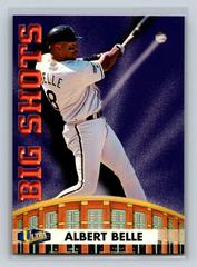 Albert Belle #4BS Baseball Cards 1998 Ultra Big Shots Prices