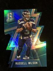 Russell Wilson [Neon Blue Die Cut] #105 Football Cards 2016 Panini Spectra Prices