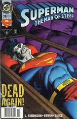 Superman: The Man of Steel [Newsstand] #38 (1994) Comic Books Superman: The Man of Steel Prices