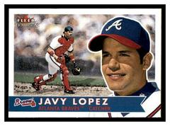 Javy Lopez #101 Baseball Cards 2001 Fleer Prices