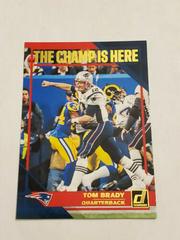 Tom Brady [Red] Football Cards 2019 Donruss The Champ is Here Prices