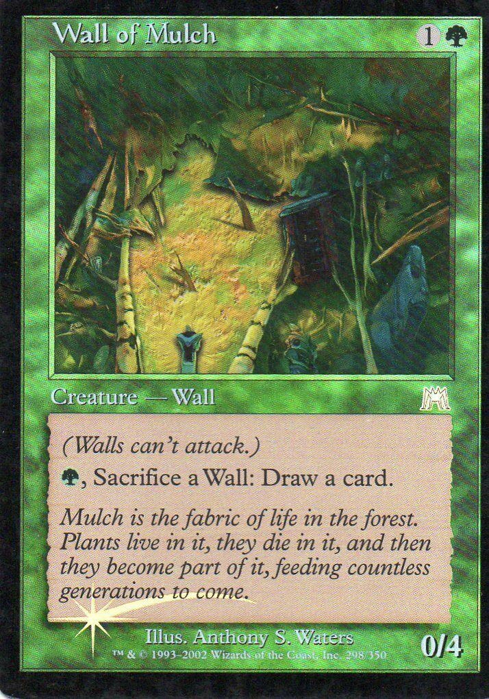 Wall of Mulch [Foil] Prices | Magic Onslaught | Magic Cards