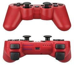 Top And Bottom | Dualshock 3 Controller Red Playstation 3