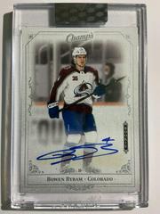Bowen Byram Hockey Cards 2020 Upper Deck Clear Cut Champs Autographs Prices