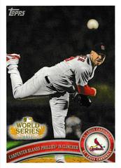 Carpenter Blanks Phillies In Clincher Baseball Cards 2011 Topps World Series Champions Cardinals Prices