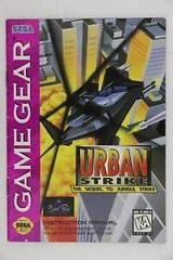 Urban Strike - Manual | Urban Strike Sega Game Gear
