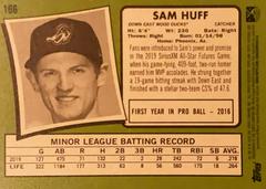 Rear | Sam Huff Baseball Cards 2020 Topps Heritage Minor League
