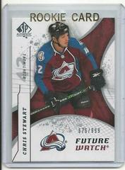 Chris Stewart Hockey Cards 2008 SP Authentic Prices