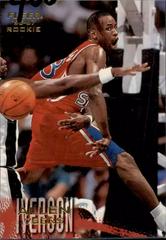 Allen Iverson #235 Basketball Cards 1996 Fleer Prices