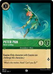 Peter Pan - Never Landing [Foil] Lorcana First Chapter Prices