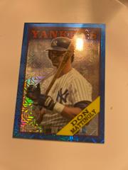 Photo  | Don Mattingly Baseball Cards 2023 Topps Silver Pack 1988 Chrome