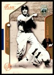 Phil Rizzuto [Poland Springs] #10 Baseball Cards 2003 Flair Greats Prices