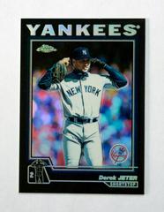Derek Jeter [Black] Baseball Cards 2004 Topps Prices