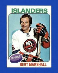 Bert Marshall #72 Hockey Cards 1975 Topps Prices