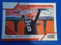Baker Mayfield #C15 Football Cards 2021 Panini Score Celebration Prices