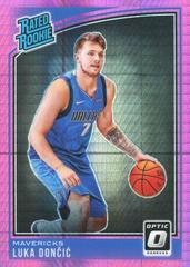 Luka Doncic [Hyper Pink] #177 Basketball Cards 2018 Panini Donruss Optic Prices