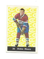 Dickie Moore #36 Hockey Cards 1961 Parkhurst Prices