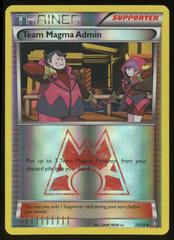 Team Magma Admin [Reverse Holo] #29 Pokemon Double Crisis Prices