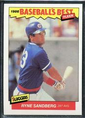 Ryne Sandberg Baseball Cards 1986 Fleer Baseball's Best Prices