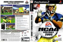 Slip Cover Scan By Canadian Brick Cafe | NCAA Football 2005 Playstation 2