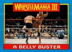 A Belly Buster Wrestling Cards 1987 Topps WWF Prices
