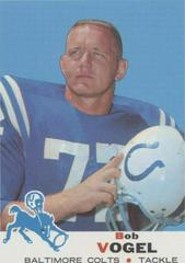 Bob Vogel Football Cards 1969 Topps Prices