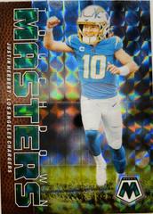 Justin Herbert [Green] #TM-JH Football Cards 2023 Panini Mosaic Touchdown Masters Prices