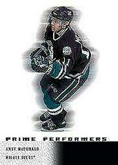 Andy McDonald #103 Hockey Cards 2000 Upper Deck Ice Prices
