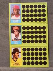 George Foster, Jose Cruz, Omar Moreno #65, 83, 100 Baseball Cards 1981 Topps Scratch Offs Prices