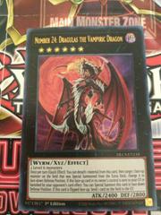 Number 24: Dragulas the Vampiric Dragon [1st Edition] YuGiOh Dragons of Legend: The Complete Series Prices