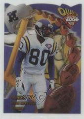 Cris Carter [Quantum Die Cut] #26 Football Cards 1995 Collector's Edge Edgetech Prices