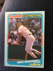 Mike Greenwell #18 Baseball Cards 1989 Fleer Exciting Stars Prices