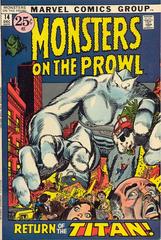 Monsters on the Prowl #14 (1971) Comic Books Monsters on the Prowl Prices