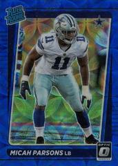 Micah Parsons [Blue Scope] Football Cards 2021 Panini Donruss Optic Prices