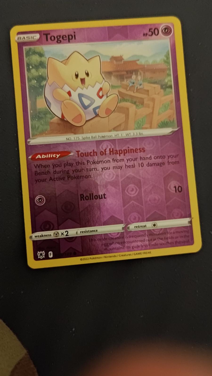 Togepi [Reverse Holo] #55 Pokemon Astral Radiance