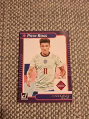 Jadon Sancho #8 Soccer Cards 2021 Panini Donruss Road to Qatar Pitch Kings Prices