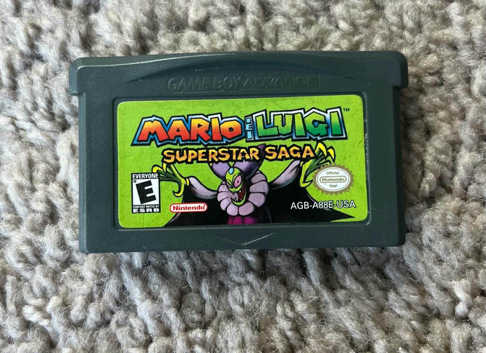 Mario and Luigi Superstar Saga Item only GameBoy Advance