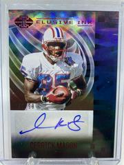 Derrick Mason [Red] Football Cards 2021 Panini Illusions Elusive Ink Autographs Prices