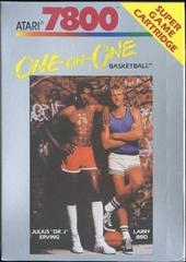 One-On-One Basketball - Front | One-on-One Basketball Atari 7800