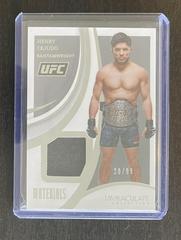 Henry Cejudo #M-HCJ Ufc Cards 2021 Panini Immaculate UFC Materials Prices