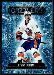 Brock Nelson [Blue] Hockey Cards 2022 Upper Deck Dazzlers Prices