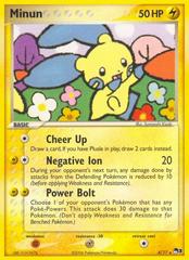 Minun #4 Pokemon POP Series 3 Prices