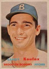 Sandy Koufax Baseball Cards 1957 Topps Prices