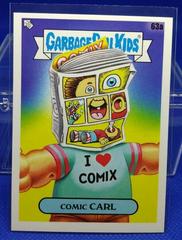 Comic Carl #63a Garbage Pail Kids Book Worms Prices